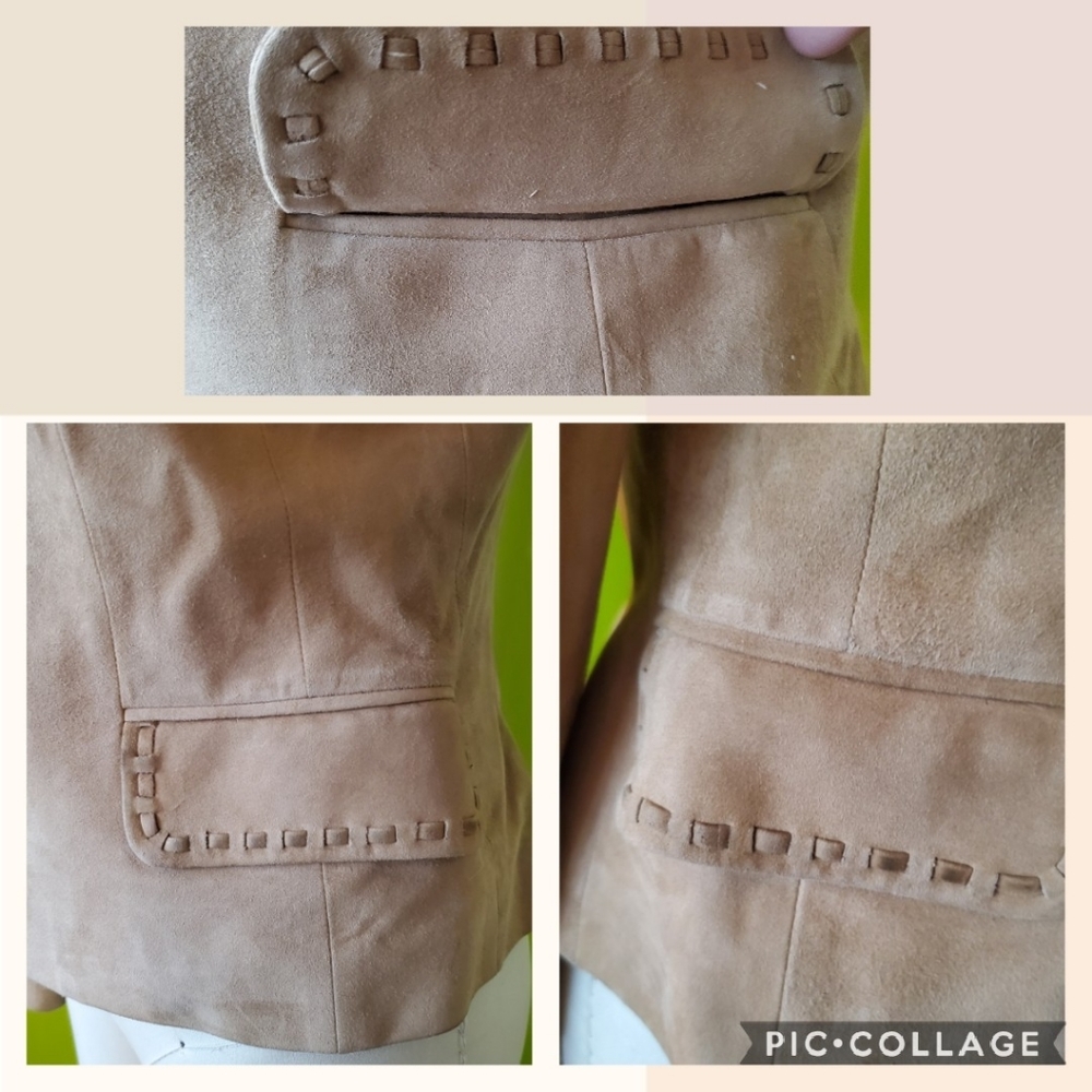 Salvatore Ferragamo Buttery Suede Blazer - Picture 6 of 8